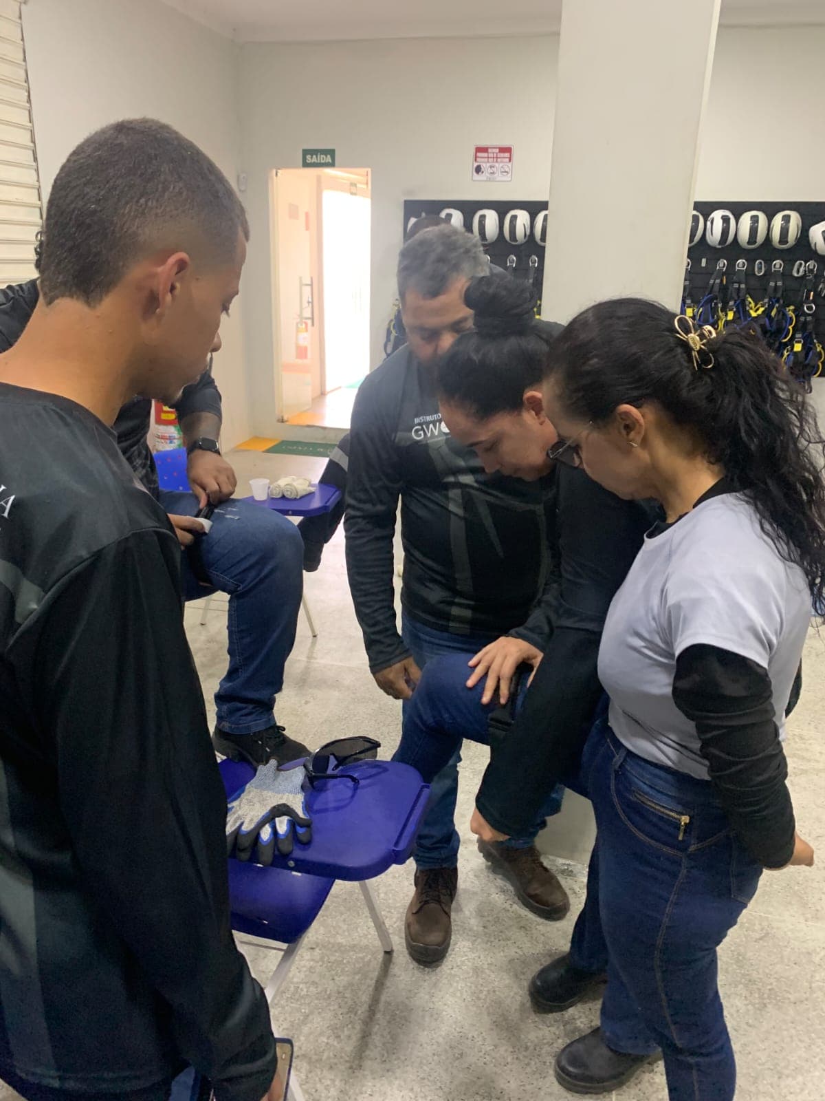 Treinamento in-company de primeiros socorros